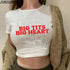 Big Tits Big Heart Crop Top